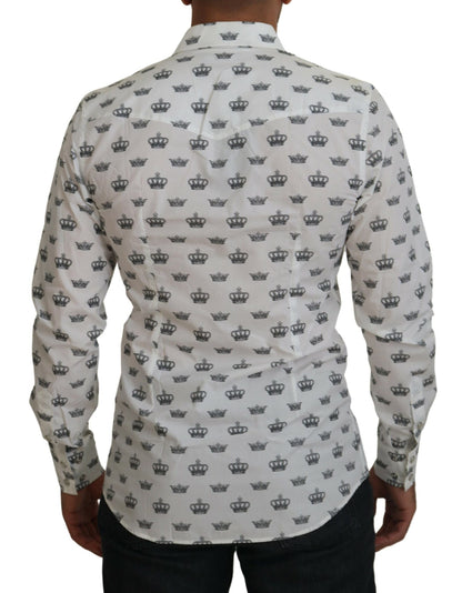 Сукня Dolce &amp; Gabbana Slim Fit Crown Print