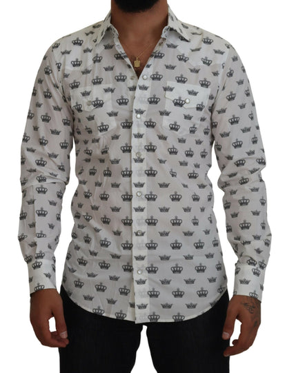 Сукня Dolce &amp; Gabbana Slim Fit Crown Print