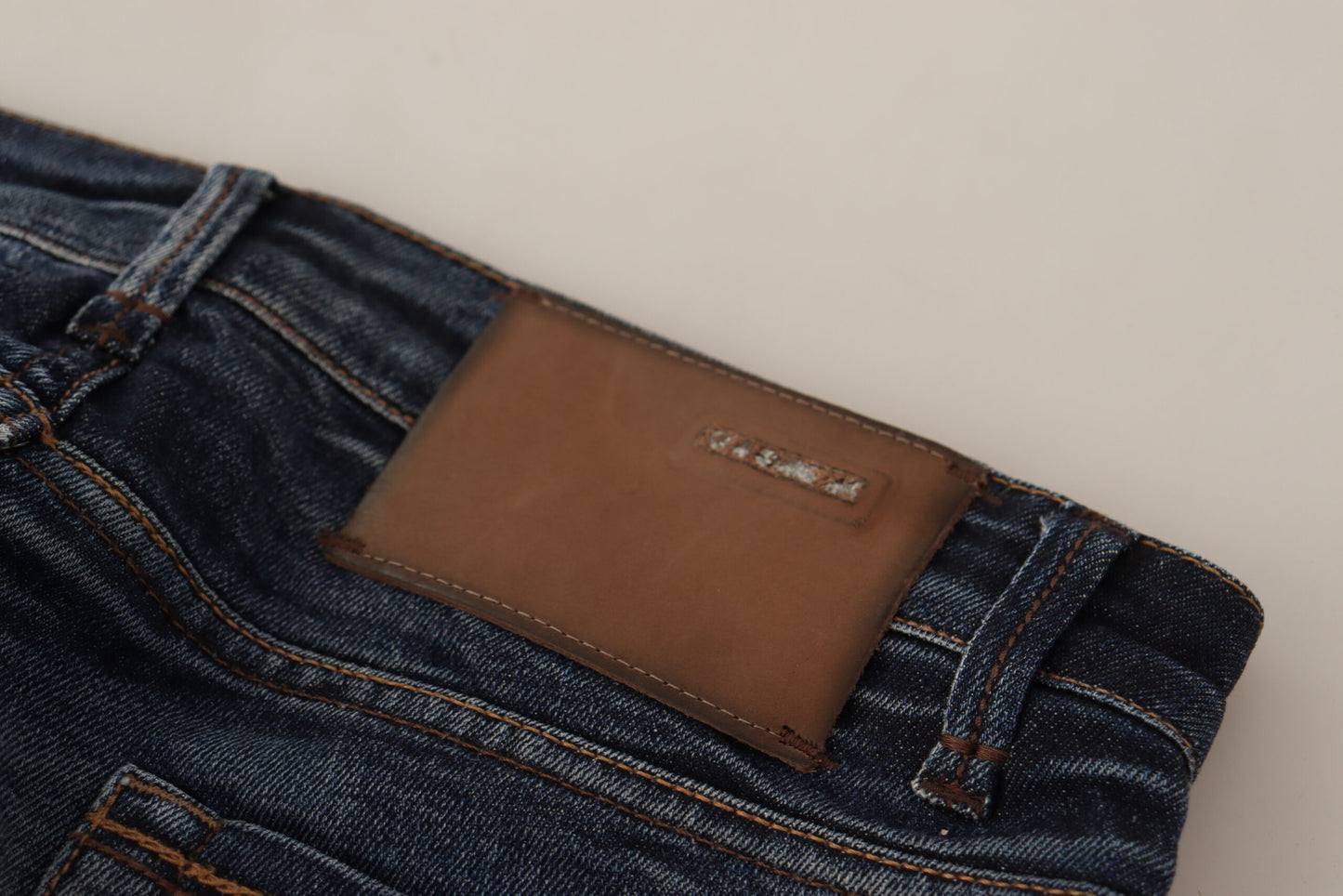 Сині випрані джинси Acht Chic Slim Fit