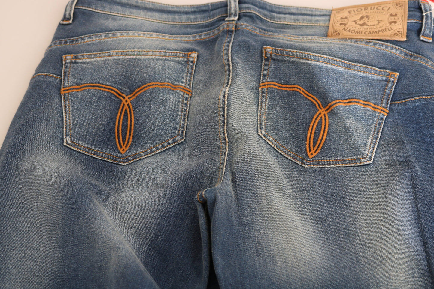 Вузькі джинси Fiorucci Svelte із середньою талією Vintage Blue