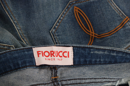 Вузькі джинси Fiorucci Svelte із середньою талією Vintage Blue