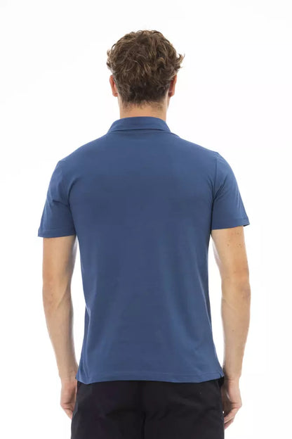Чоловіче поло Baldinini Trend Blue Cotton