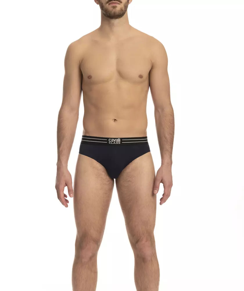 Чоловіча нижня білизна Cavalli Class Blue Cotton Tri Pack
