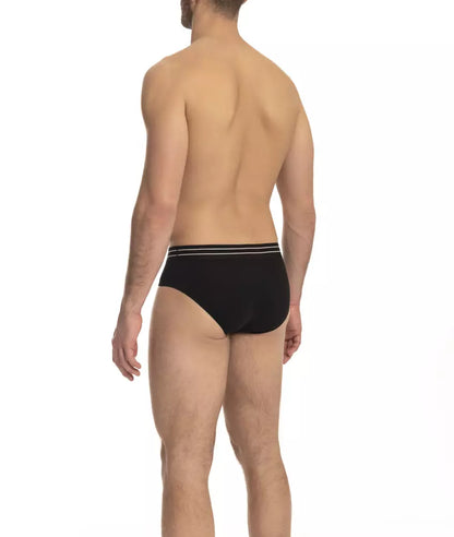 Чоловічий комплект нижньої білизни Cavalli Class Black Cotton