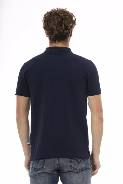Чоловіче поло Baldinini Trend Blue Cotton