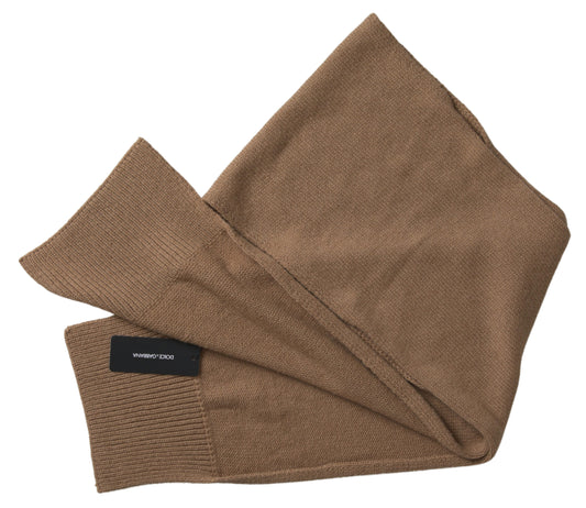 Жіночий шарф Dolce &amp; Gabbana Elegant Camel Brown