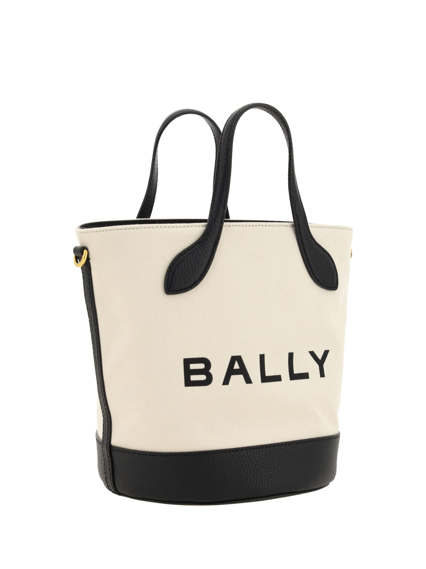 Елегантна чорно-біла сумка Bally з монограмою