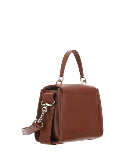 Елегантна сумочка Chloé з телячої шкіри кольору Sepia Brown