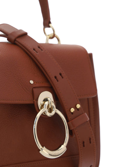 Елегантна сумочка Chloé з телячої шкіри кольору Sepia Brown