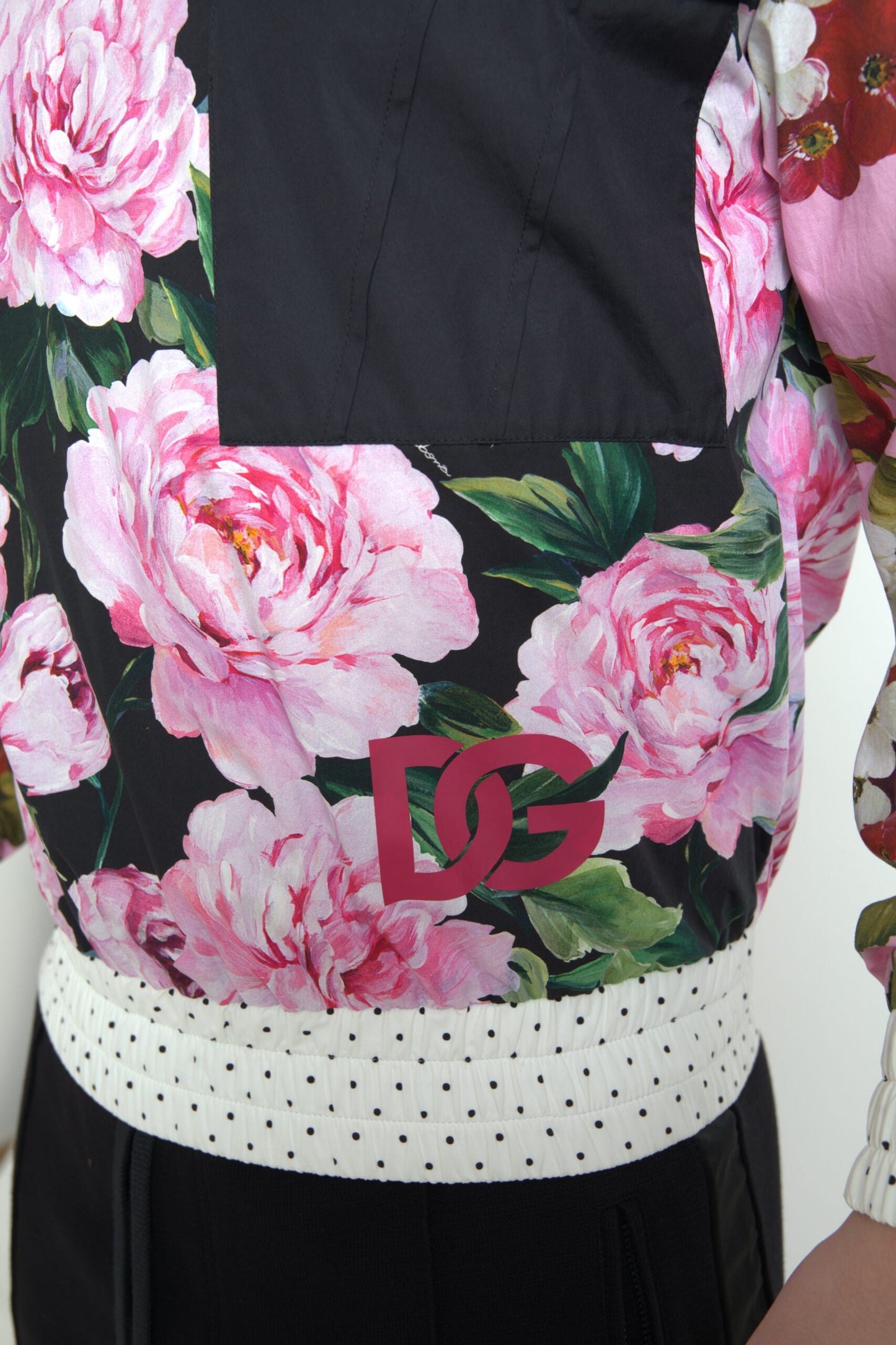 Квітковий екстравагантний светр із круглим вирізом Dolce &amp; Gabbana