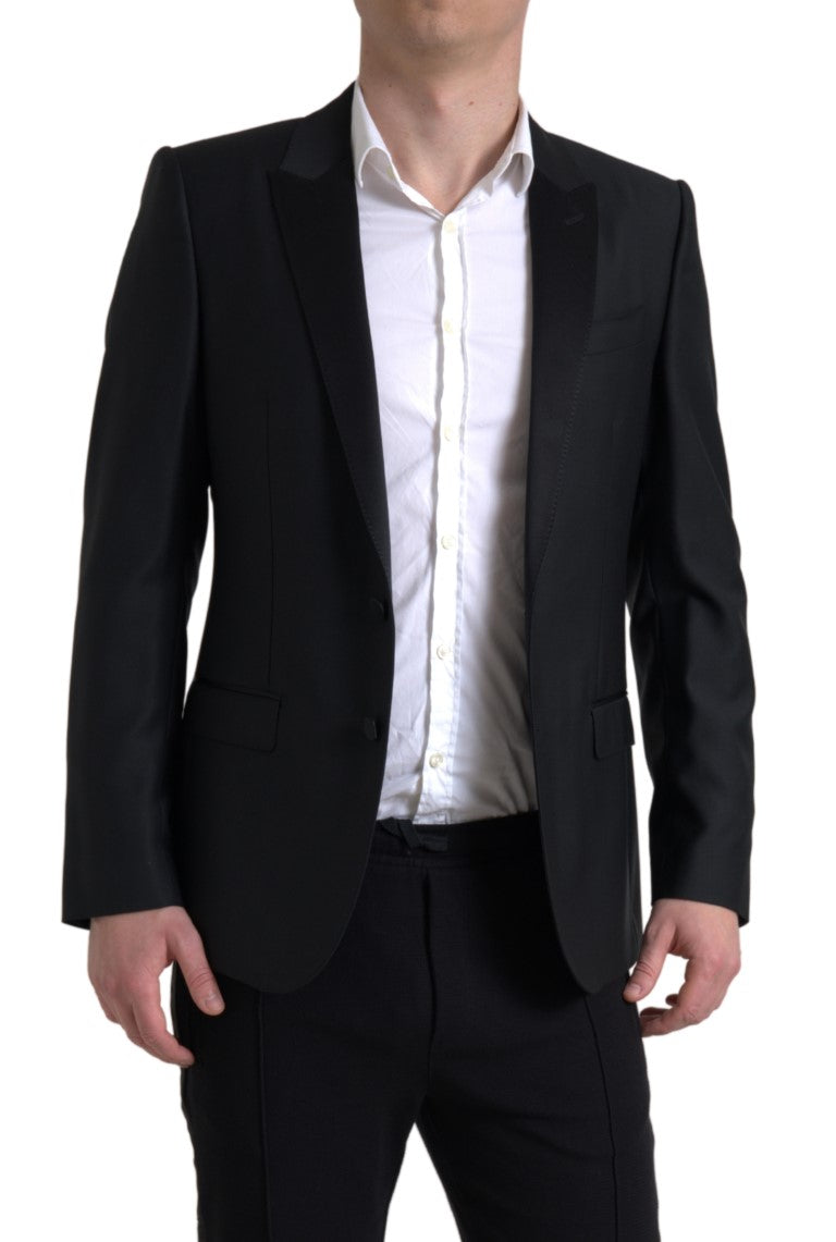 Вишуканий піджак Dolce &amp; Gabbana Slim Fit із суміші вовни