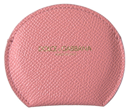 Розкішний рожевий шкіряний тримач дзеркала Dolce &amp; Gabbana