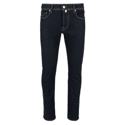 Темно-сині дизайнерські джинси Jacob Cohen Elegant Slim Fit