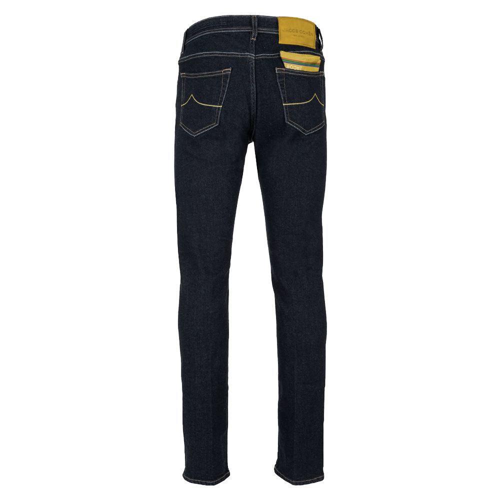 Темно-сині дизайнерські джинси Jacob Cohen Elegant Slim Fit