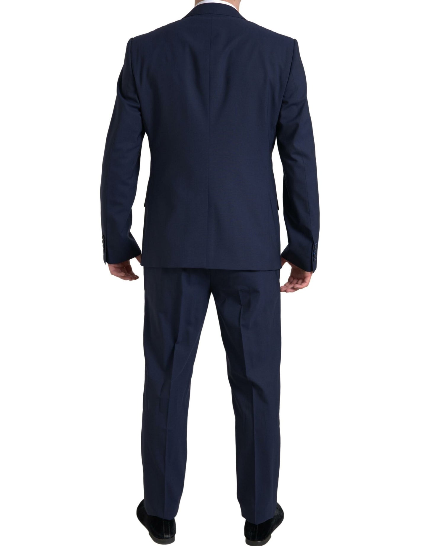 Елегантний костюм-двійка Dolce &amp; Gabbana Blue Martini Slim Fit