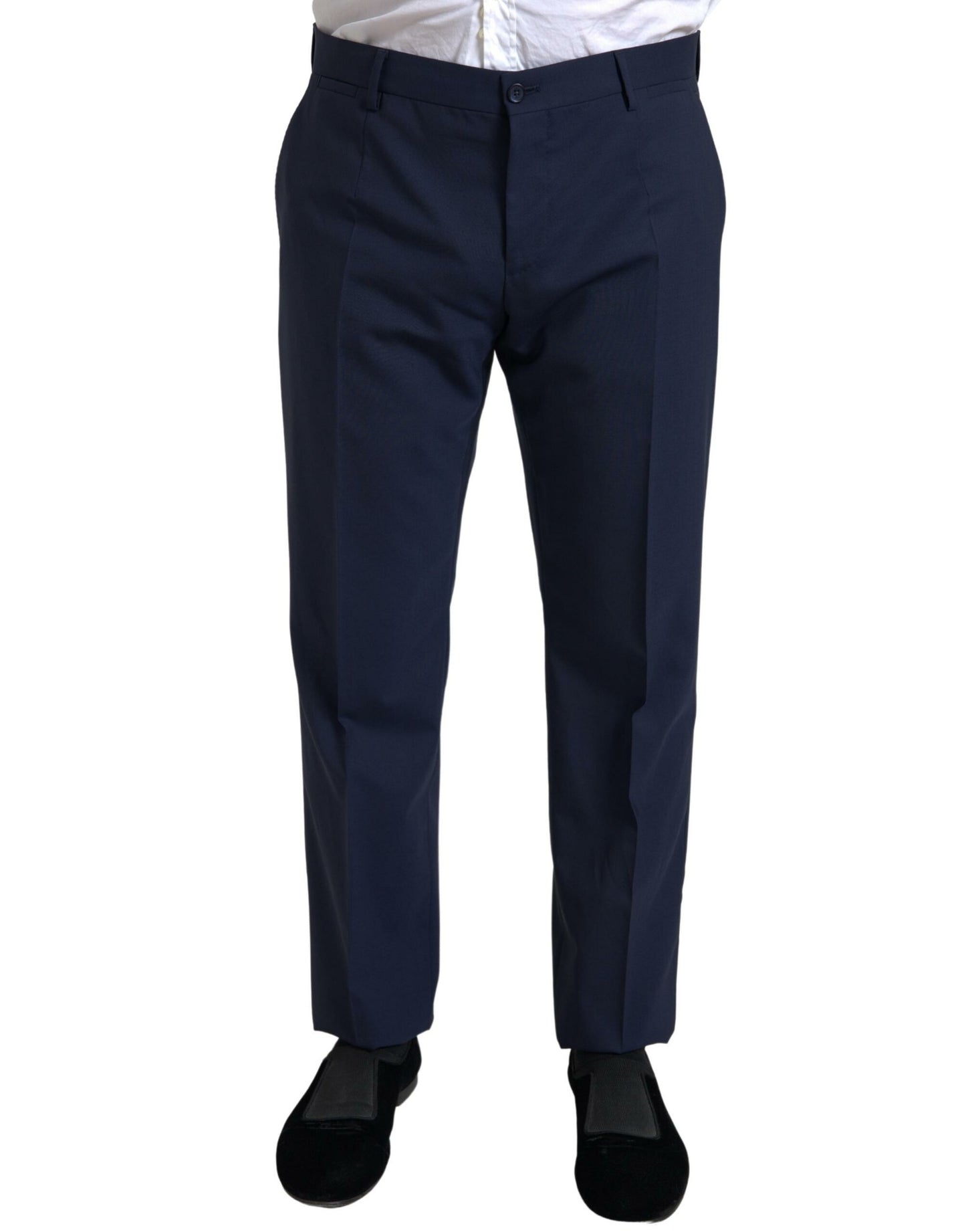 Елегантний костюм-двійка Dolce &amp; Gabbana Blue Martini Slim Fit