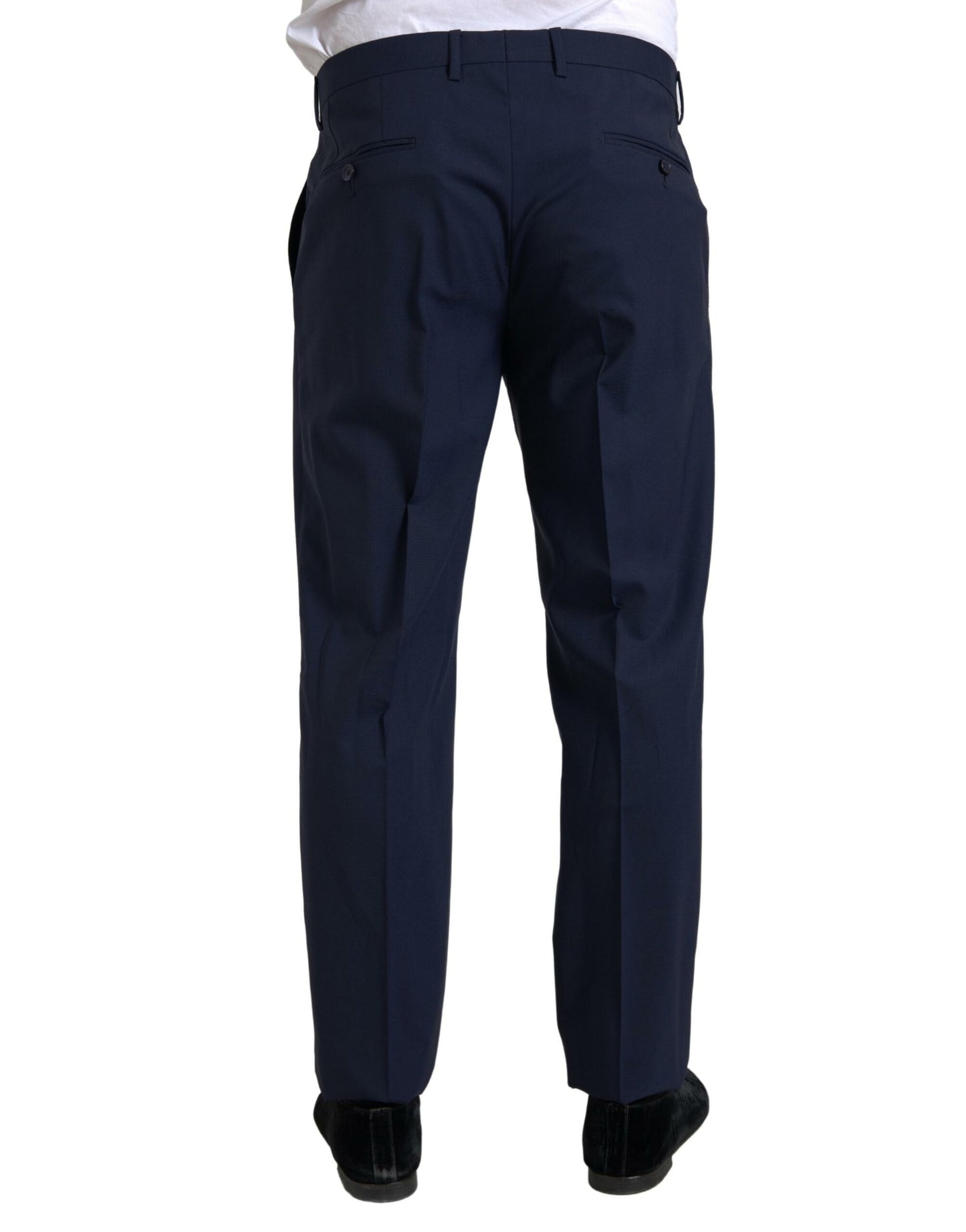 Елегантний костюм-двійка Dolce &amp; Gabbana Blue Martini Slim Fit