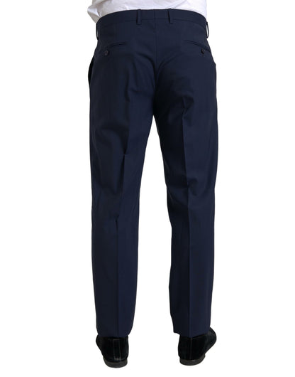 Елегантний костюм-двійка Dolce &amp; Gabbana Blue Martini Slim Fit