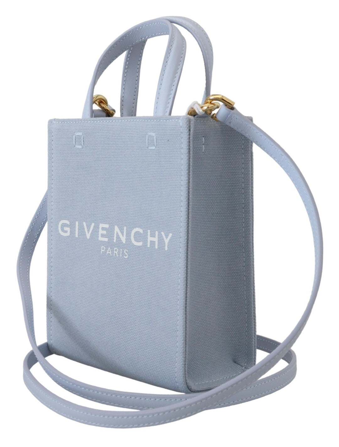 Бавовняна міні-сумка Givenchy Chic Cloud Blue
