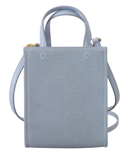 Бавовняна міні-сумка Givenchy Chic Cloud Blue