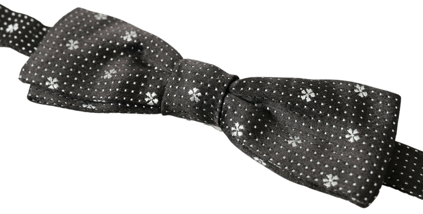 Елегантний чорний шовковий метелик Dolce &amp; Gabbana