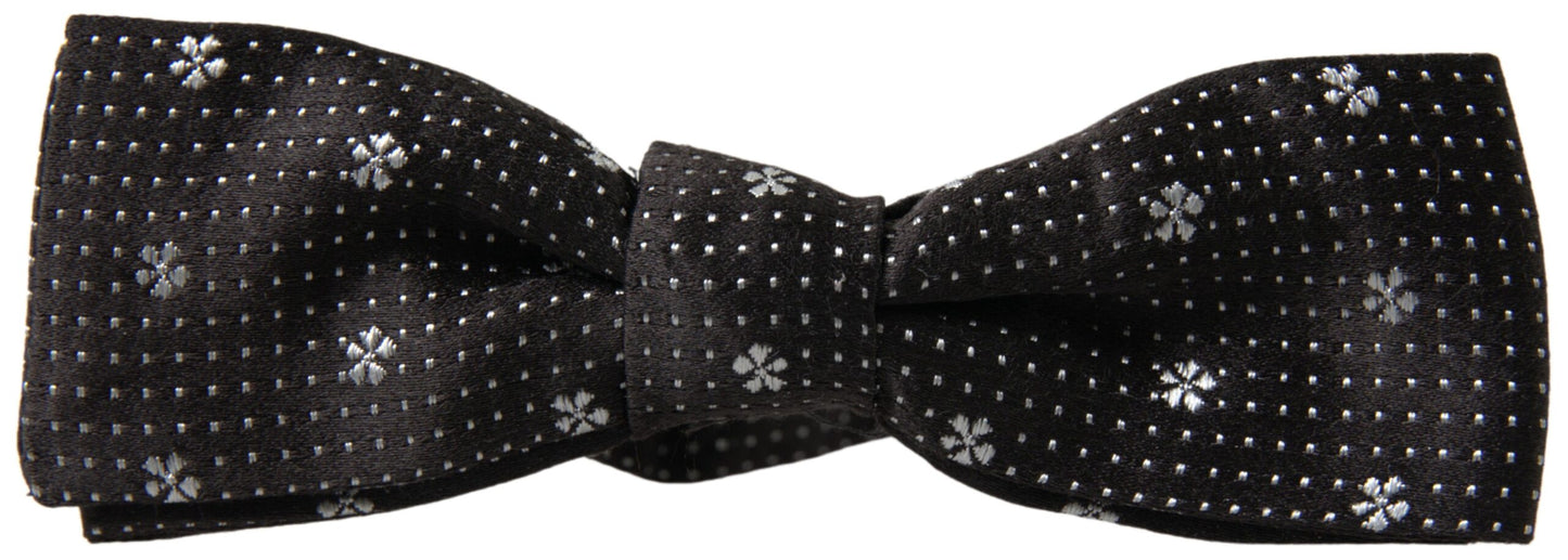 Елегантний чорний шовковий метелик Dolce &amp; Gabbana