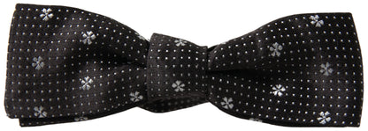 Елегантний чорний шовковий метелик Dolce &amp; Gabbana