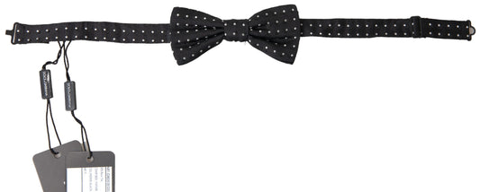 Елегантний чорний шовковий метелик Dolce &amp; Gabbana
