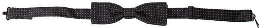 Елегантний шовковий чорний метелик Dolce &amp; Gabbana