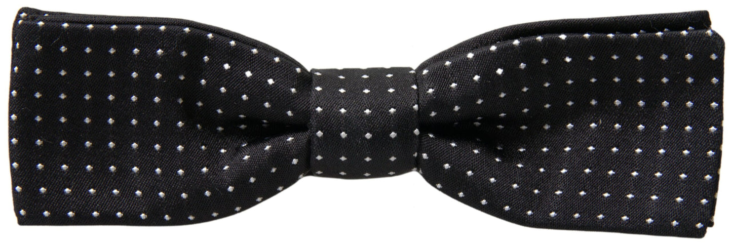 Елегантний шовковий чорний метелик Dolce &amp; Gabbana