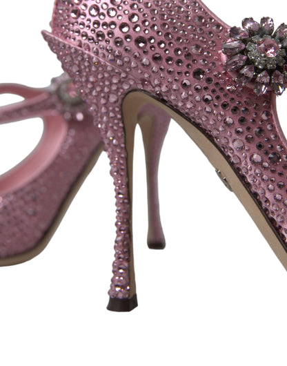 Туфлі Dolce &amp; Gabbana Enchanting Pink Crystal