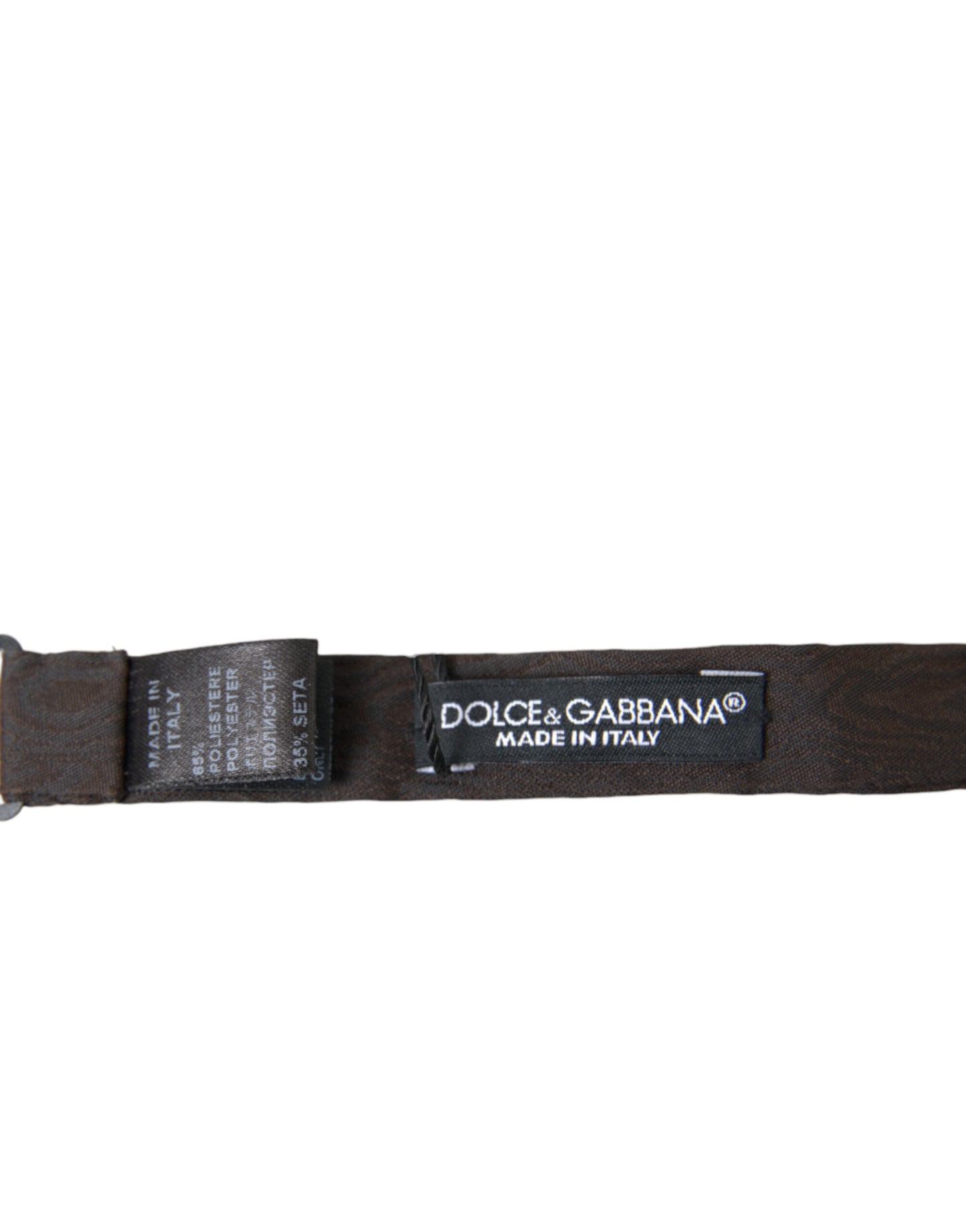 Елегантний коричневий шовковий метелик Dolce &amp; Gabbana