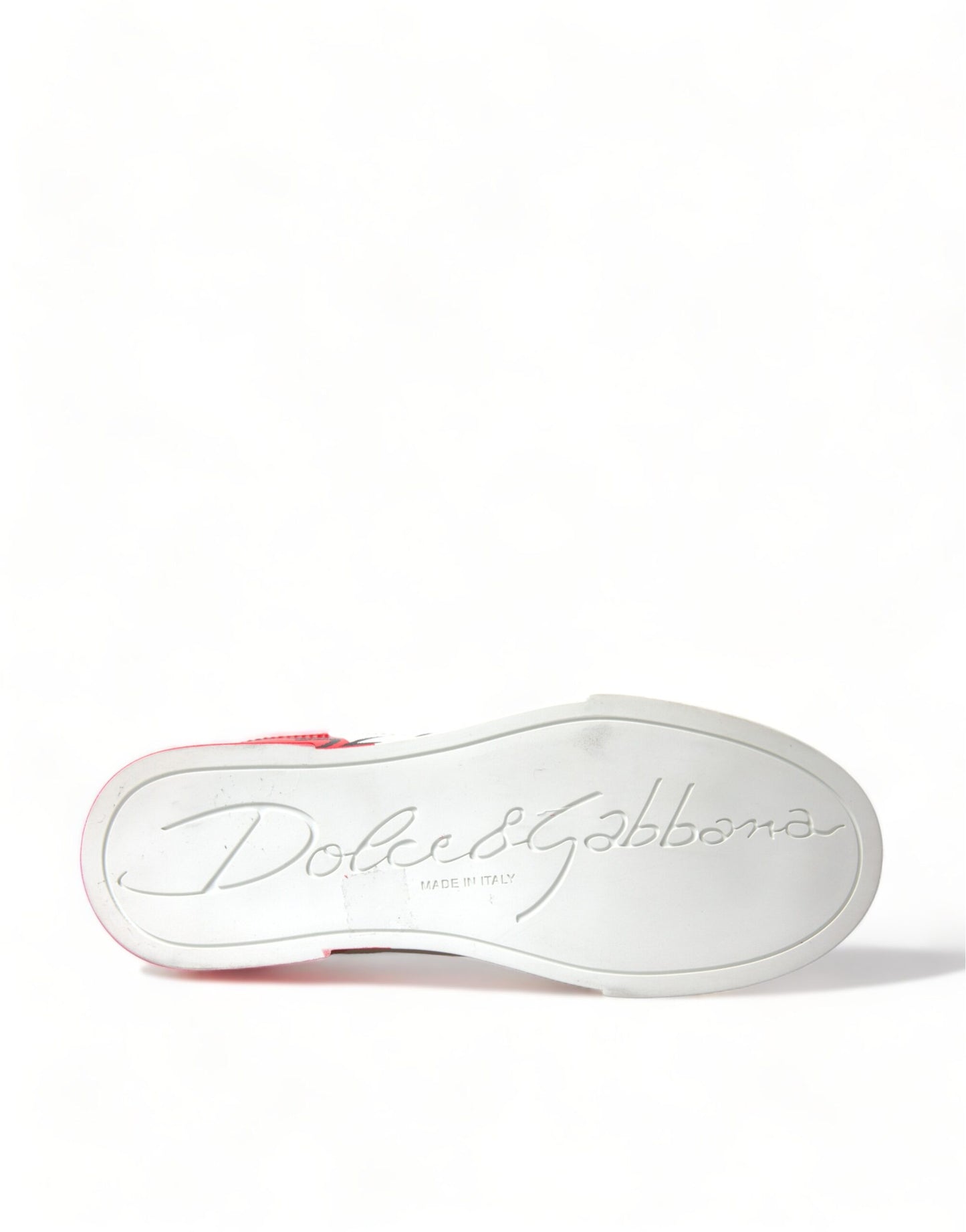 Елегантні білі шкіряні кросівки Dolce &amp; Gabbana Portofino