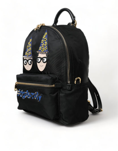 Елегантний рюкзак Dolce &amp; Gabbana з деталями чорного золота