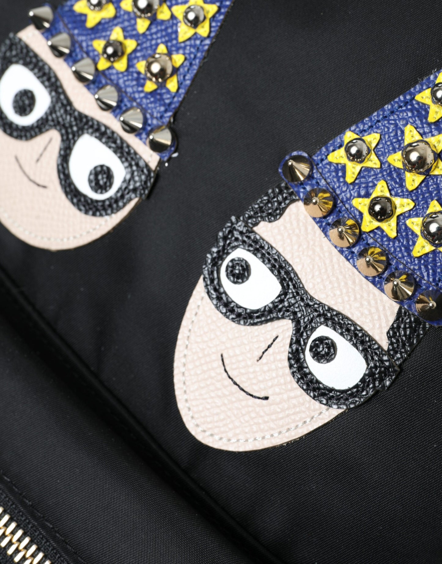 Елегантний рюкзак Dolce &amp; Gabbana з деталями чорного золота