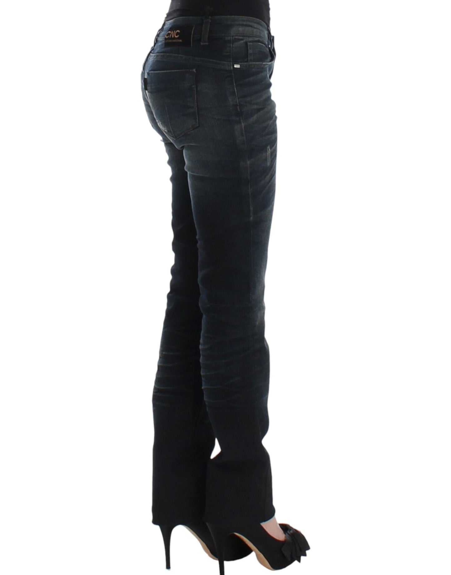 Костюм National Chic Superskinny Blue Denim Jeans