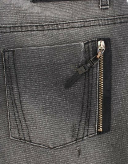 Костюм National Chic Grey Straight Leg Denim Delight