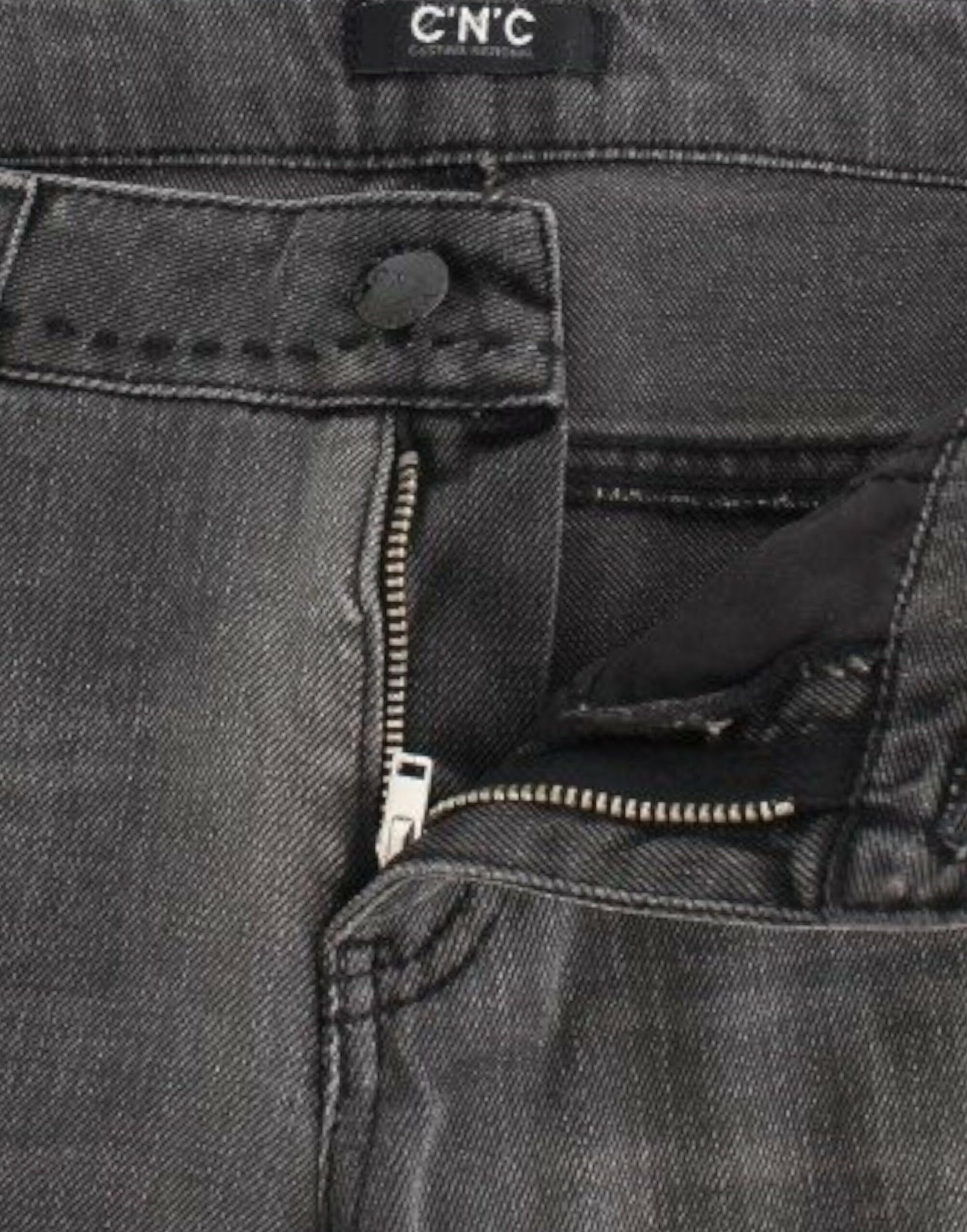 Костюм National Chic Grey Straight Leg Denim Delight