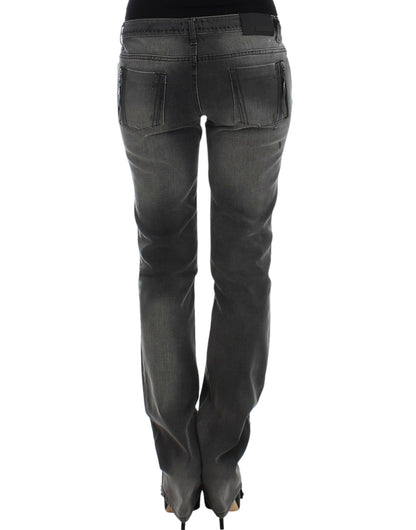 Костюм National Chic Grey Straight Leg Denim Delight