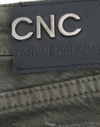 Дизайнерські джинси в стилі National Chic Green Slim Leg