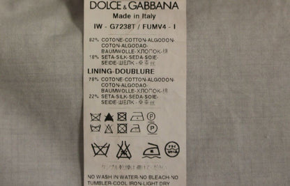 Бежевий однобортний жилет Dolce &amp; Gabbana Chic