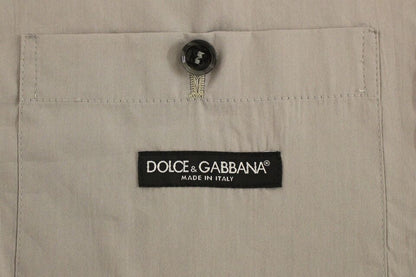 Елегантний сірий приталений жилет Dolce &amp; Gabbana