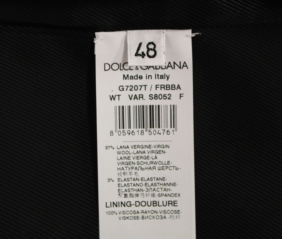Елегантна смугаста сіра безрукавка Dolce &amp; Gabbana