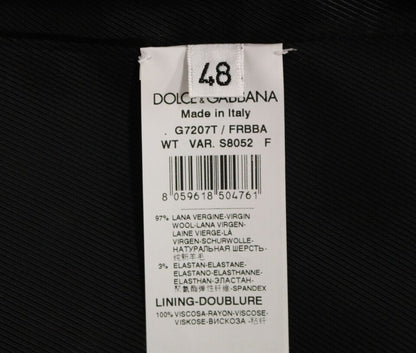 Елегантна смугаста сіра безрукавка Dolce &amp; Gabbana