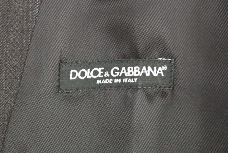 Елегантна смугаста сіра безрукавка Dolce &amp; Gabbana