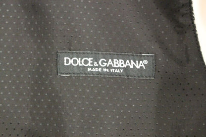 Елегантний сірий однобортний жилет Dolce &amp; Gabbana