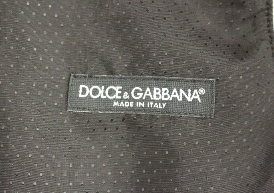 Елегантний сірий вовняний жилет Dolce &amp; Gabbana