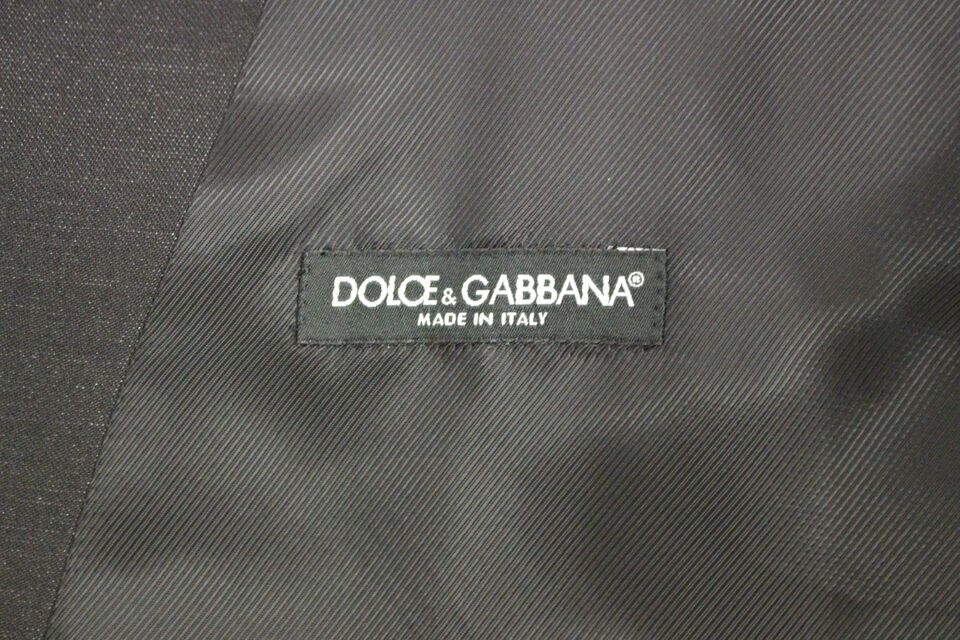 Елегантний сірий вовняний жилет Dolce &amp; Gabbana