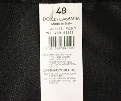 Елегантний сірий вовняний жилет Dolce &amp; Gabbana