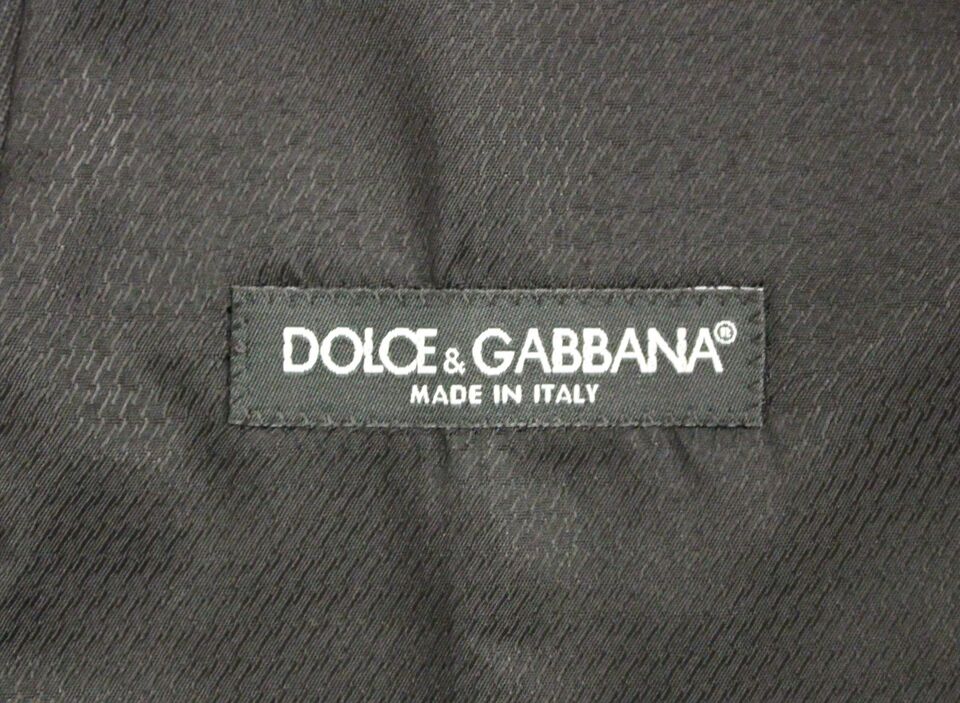 Елегантний сірий вовняний жилет Dolce &amp; Gabbana